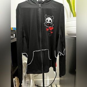 Vintage Rare Skelanimals Diego Winged Bat Hoodie Collectors